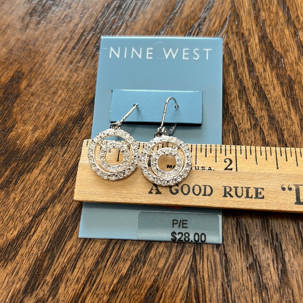 Nine West Dangle Earrings New